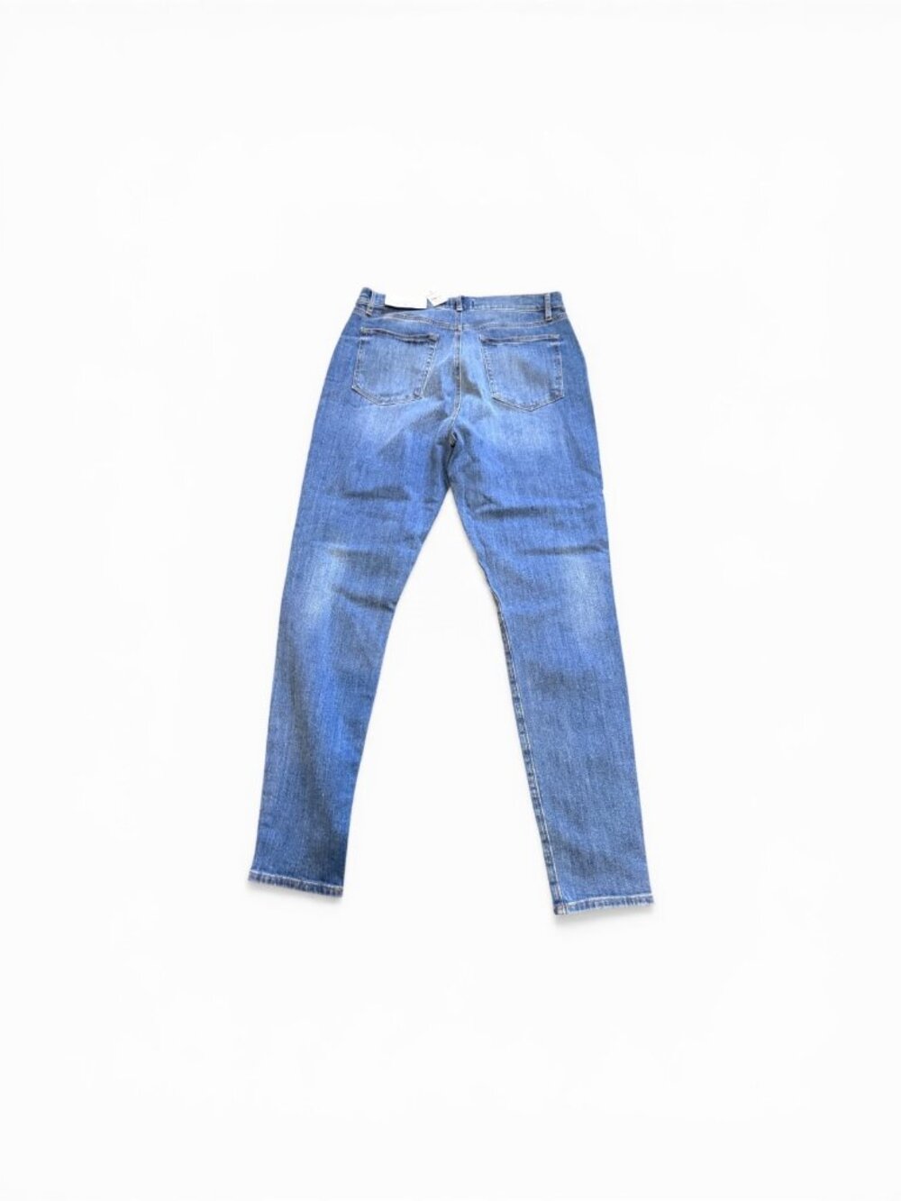 LOFT High Rise Skinny Jeans Classic Dark Indigo Wash Style 558186 12 Tall / 31 - Picture 3 of 10